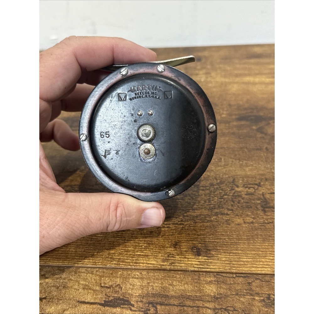 Vintage MARTIN Fishing Reel Model # 65 Fly Fishing Made in USA